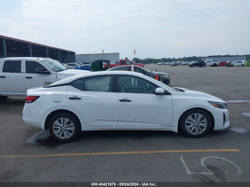 2024 Nissan Sentra S Xtronic Cvt VIN: 3N1AB8BV3RY319856 Lot: 40421670