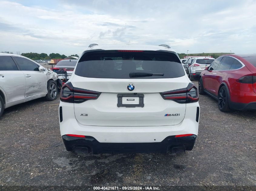 2023 BMW X3 M40I VIN: 5UX83DP03P9S63692 Lot: 40421671