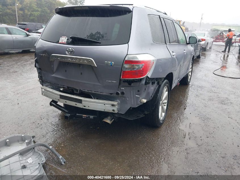 JTEEW44A582009707 2008 Toyota Highlander Hybrid Limited