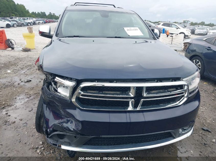 2014 Dodge Durango Limited VIN: 1C4RDJDG5EC514229 Lot: 40421689