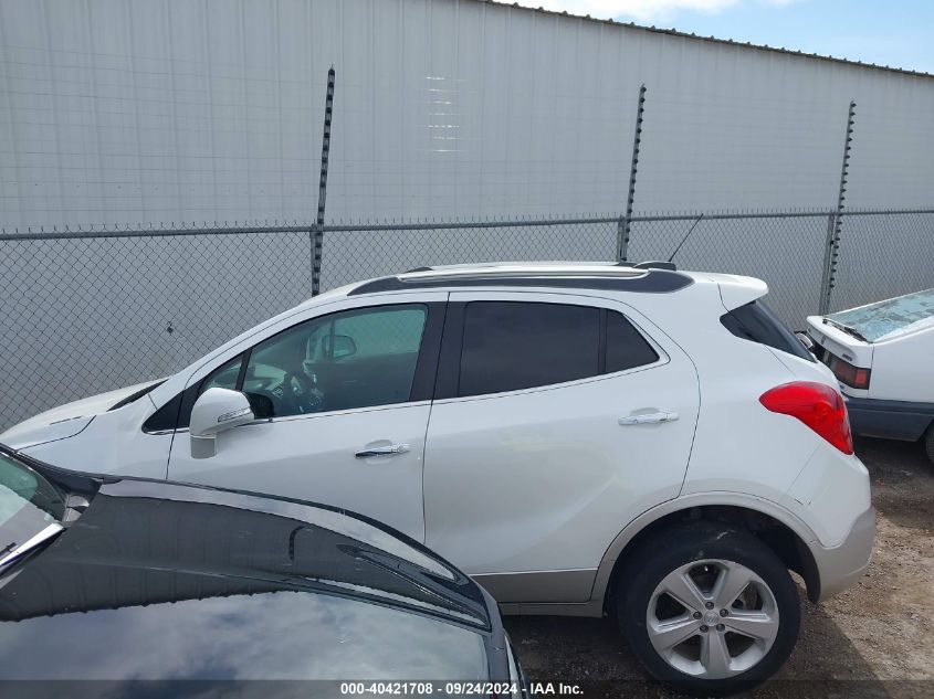 2015 Buick Encore VIN: KL4CJASBXFB201877 Lot: 40421708