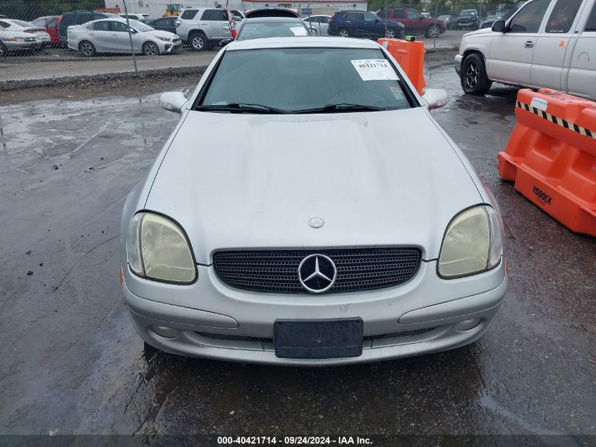 WDBKK49F94F299085 2004 Mercedes-Benz Slk 230 Kompressor