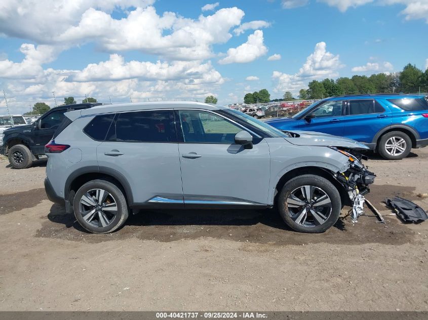 2023 Nissan Rogue Sl Intelligent Awd VIN: 5N1BT3CBXPC752730 Lot: 40421737