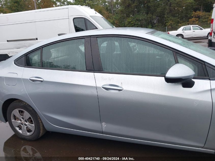 2017 Chevrolet Cruze Ls Auto VIN: 1G1BC5SM6H7149067 Lot: 40421740