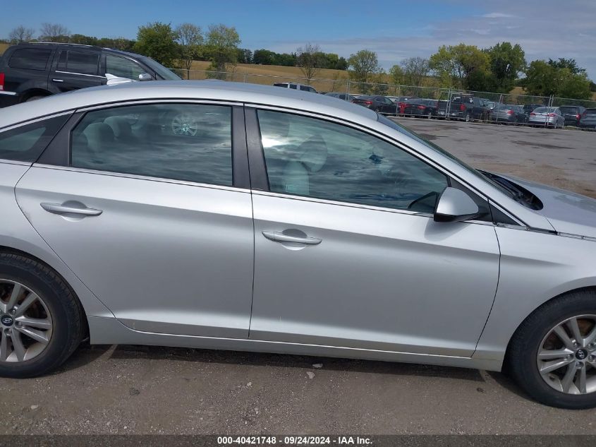 5NPE24AF7FH256724 2015 Hyundai Sonata Se