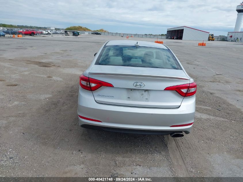 5NPE24AF7FH256724 2015 Hyundai Sonata Se