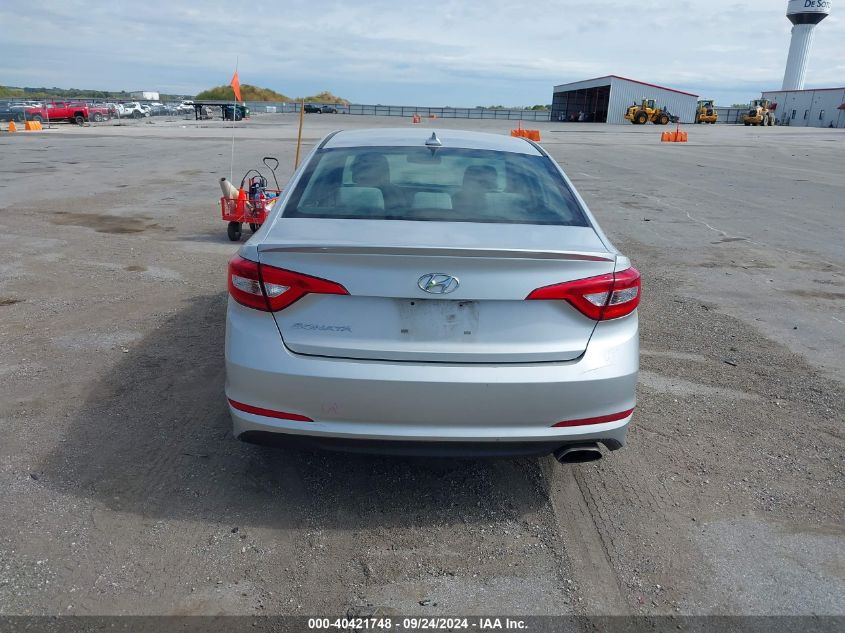 5NPE24AF7FH256724 2015 Hyundai Sonata Se