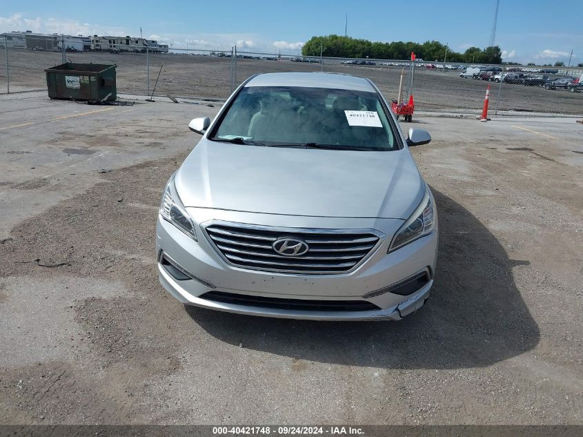 5NPE24AF7FH256724 2015 Hyundai Sonata Se