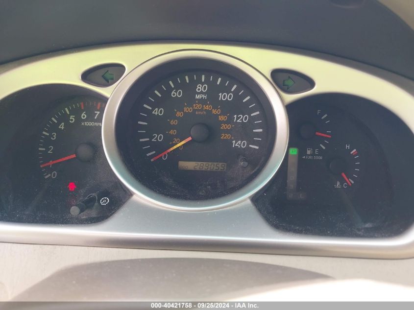 2004 Toyota Highlander V6 VIN: JTEGP21AX40017581 Lot: 40421758