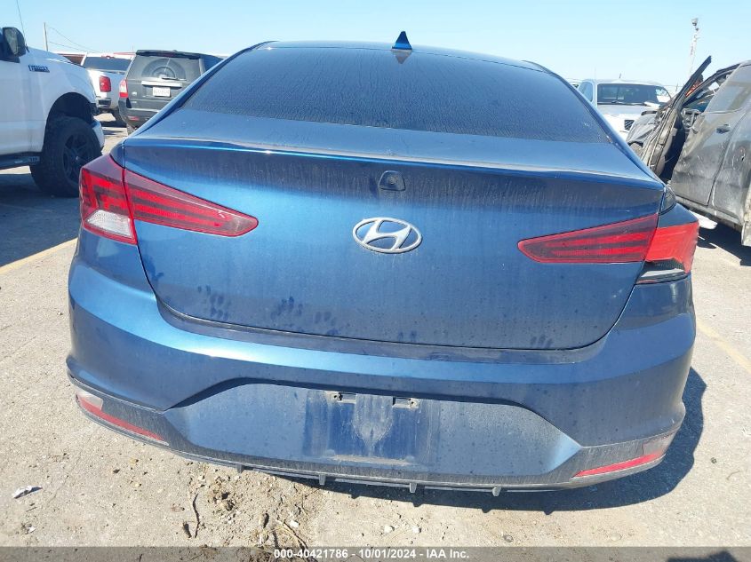 2020 Hyundai Elantra Sel/Value/Limited VIN: 5NPD84LF9LH553786 Lot: 40421786