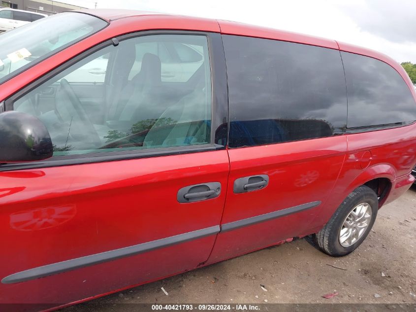 2004 Dodge Grand Caravan Se VIN: 1D4GP24R44B513330 Lot: 40421793