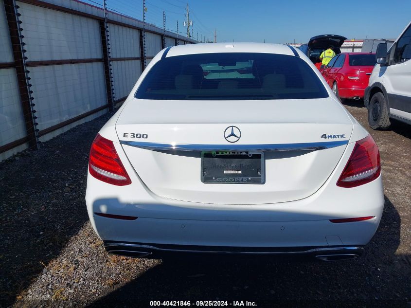 2017 Mercedes-Benz E 300 4Matic VIN: WDDZF4KB7HA212014 Lot: 40421846