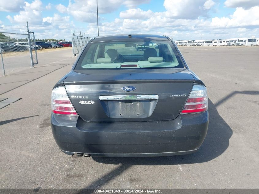 2008 Ford Taurus Limited VIN: 1FAHP25W58G161492 Lot: 40421849