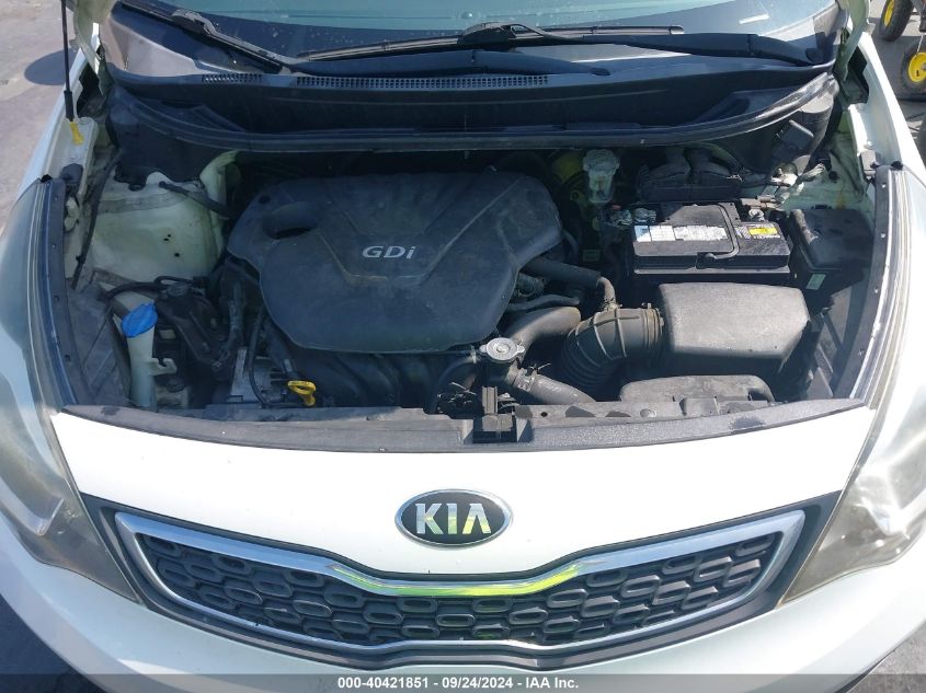 KNADN4A39E6386907 2014 Kia Rio Sx