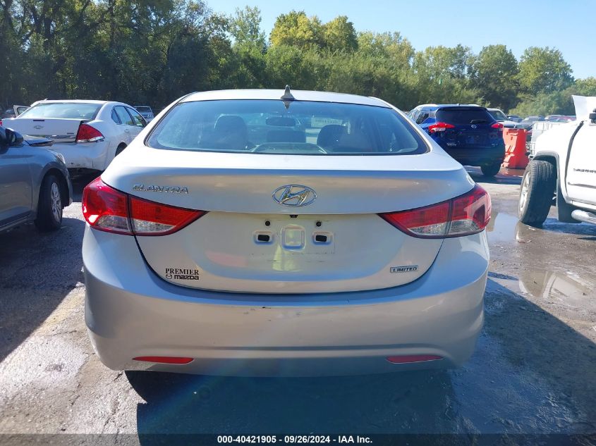 2013 Hyundai Elantra Limited VIN: KMHDH4AE4DU622316 Lot: 40421905