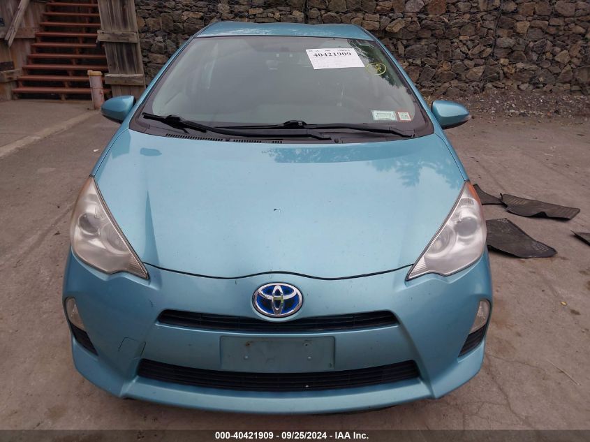 2014 Toyota Prius C Three VIN: JTDKDTB30E1060092 Lot: 40421909