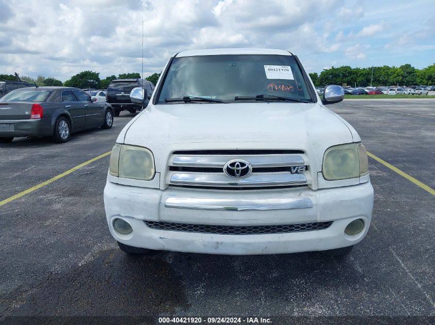 5TBET34135S475883 2005 Toyota Tundra Sr5 V8