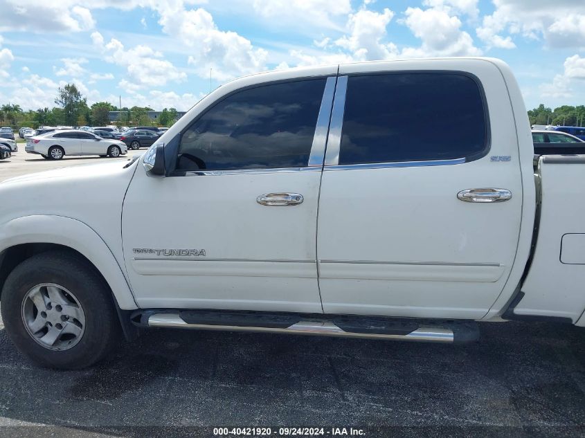 2005 Toyota Tundra Sr5 V8 VIN: 5TBET34135S475883 Lot: 40421920