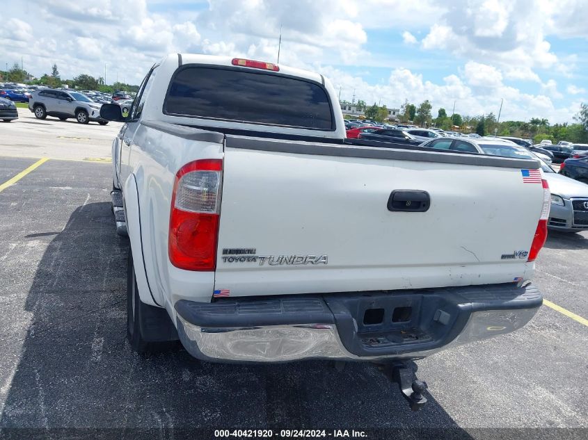 2005 Toyota Tundra Sr5 V8 VIN: 5TBET34135S475883 Lot: 40421920