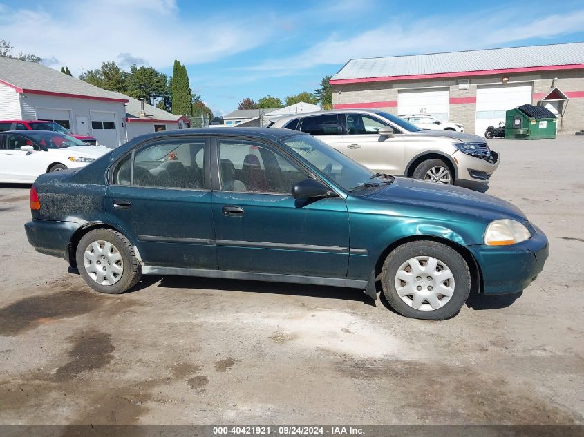 1998 Honda Civic Dx VIN: 2HGEJ6623WH609412 Lot: 40421921