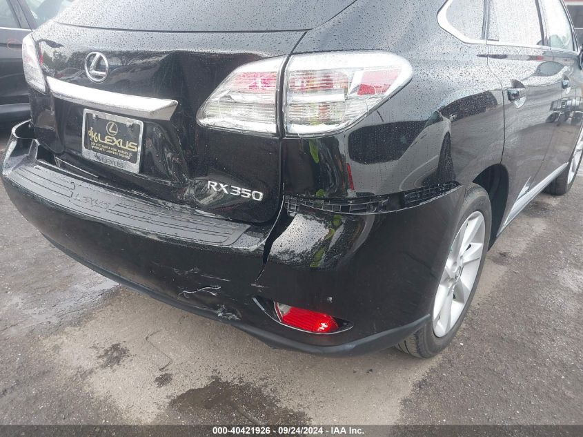 2011 Lexus Rx 350 VIN: 2T2ZK1BA2BC064896 Lot: 40421926