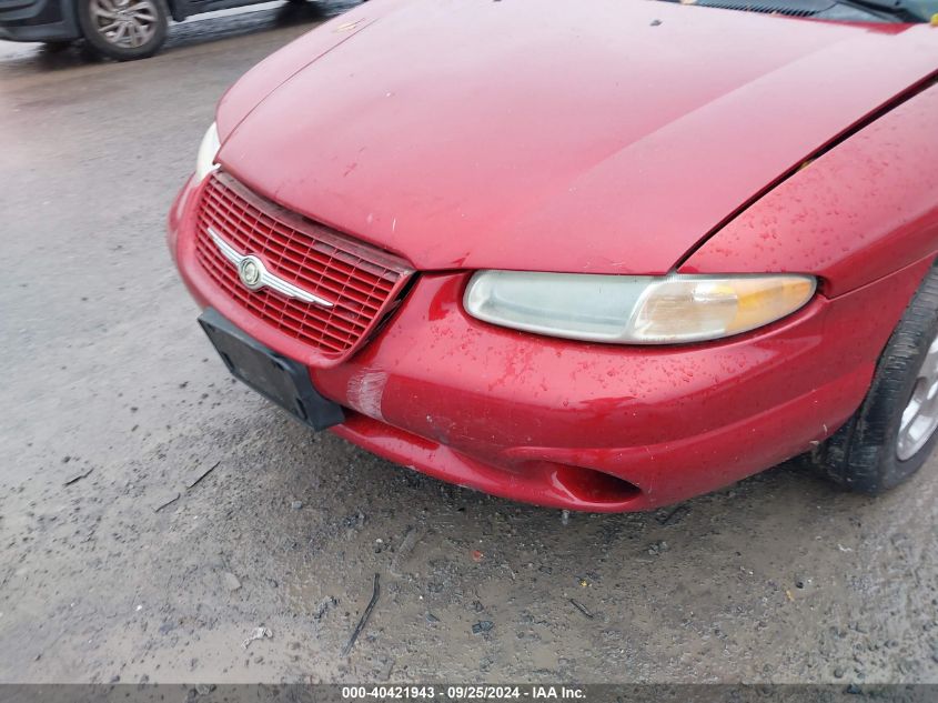 2000 Chrysler Sebring Jxi VIN: 3C3EL55H7YT316524 Lot: 40421943