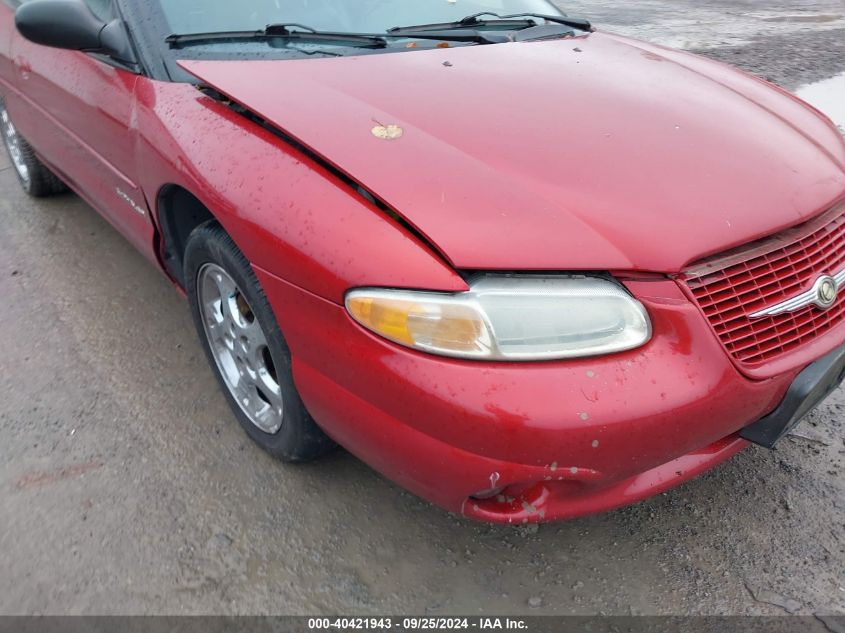 2000 Chrysler Sebring Jxi VIN: 3C3EL55H7YT316524 Lot: 40421943