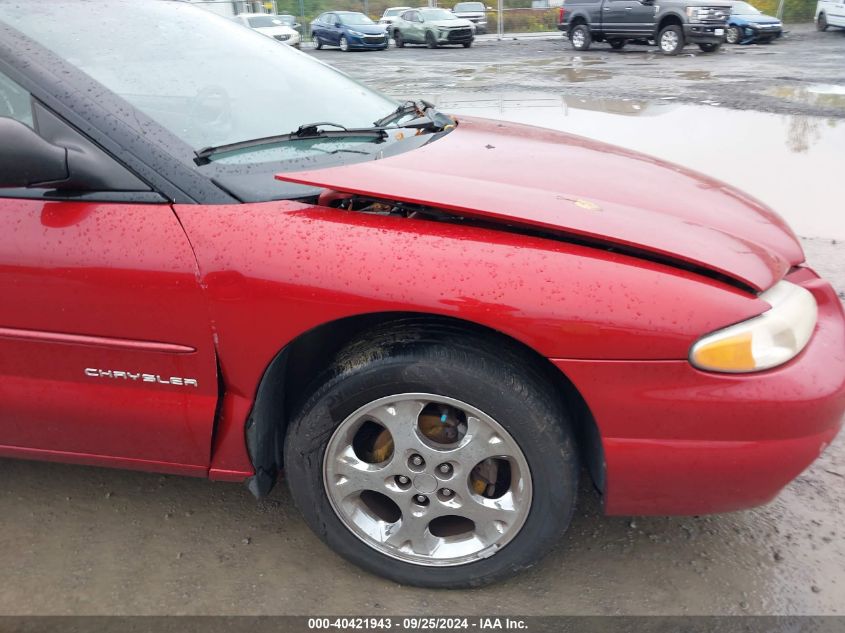 2000 Chrysler Sebring Jxi VIN: 3C3EL55H7YT316524 Lot: 40421943