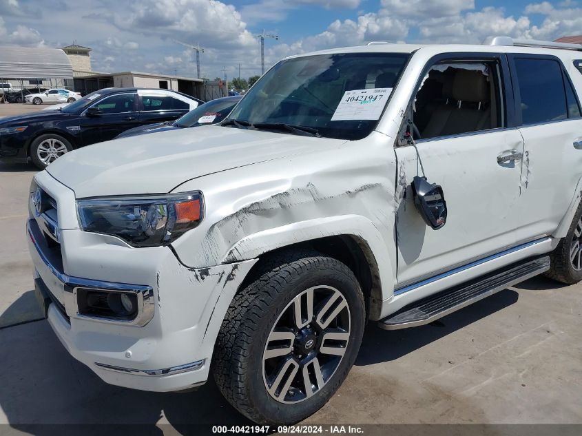 2020 Toyota 4Runner Limited VIN: JTEBU5JR3L5806876 Lot: 40421947