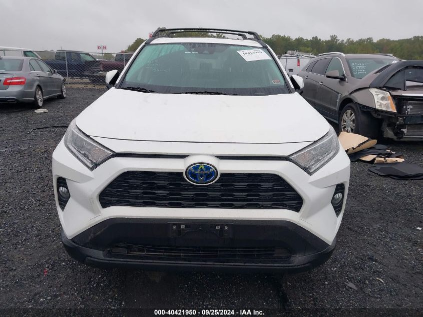 2021 Toyota Rav4 Xle/Xle Premium/Xse VIN: JTMR6RFV0MD011625 Lot: 40421950