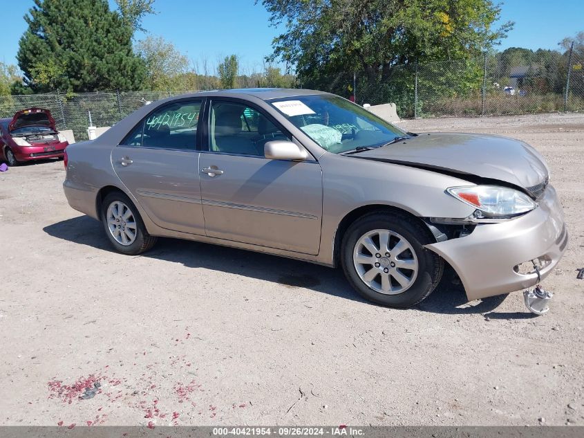 2004 Toyota Camry Xle VIN: 4T1BE30K74U924510 Lot: 40421954