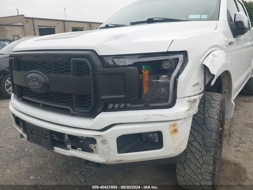 2018 Ford F-150 Xlt VIN: 1FTEW1E55JFA24713 Lot: 40421955