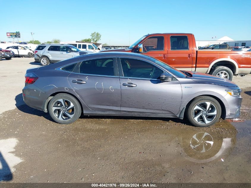 2022 Honda Insight Ex VIN: 19XZE4F5XNE006244 Lot: 40421976