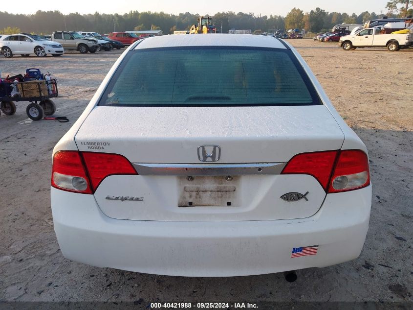 2HGFA1F59AH572621 2010 Honda Civic Lx