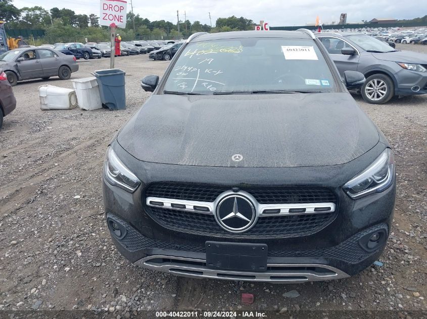 2022 Mercedes-Benz Gla 250 4Matic VIN: W1N4N4HB2NJ408347 Lot: 40422011