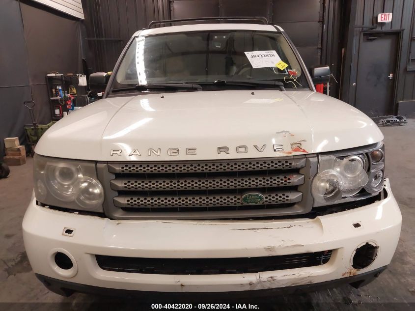 2006 Land Rover Range Rover Sport Hse VIN: SALSF25446A908171 Lot: 40422020