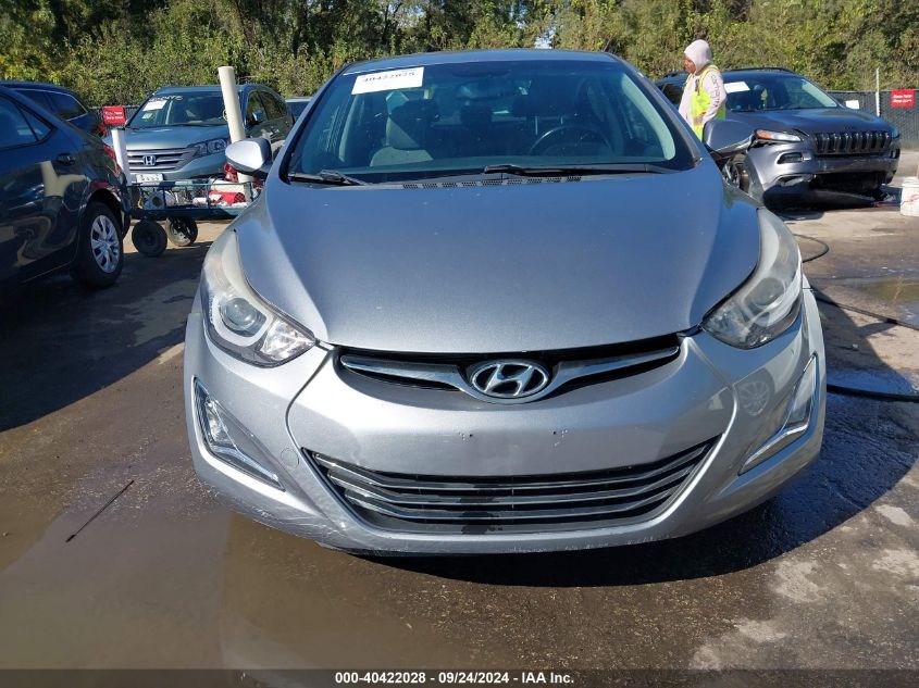 2015 Hyundai Elantra Limited VIN: KMHDH4AE5FU359241 Lot: 40422028