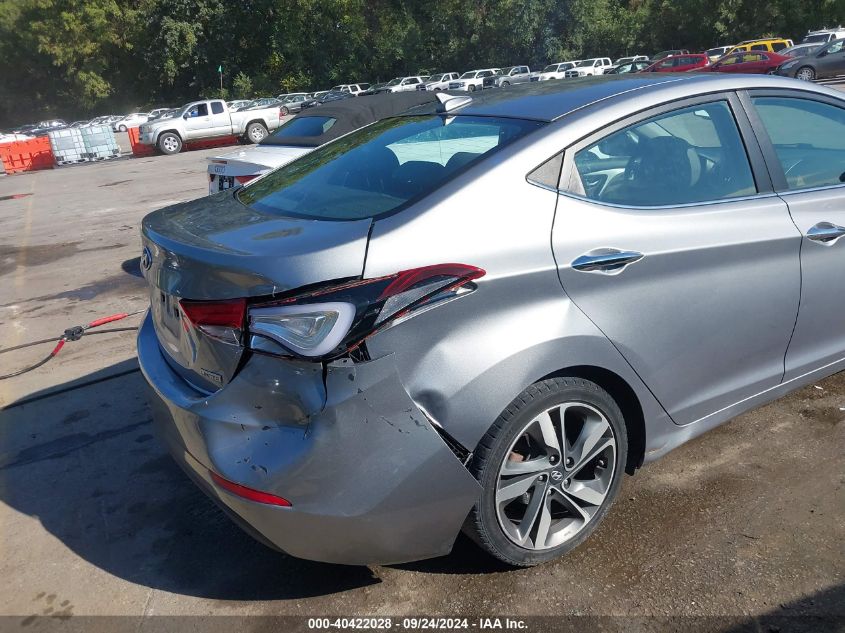 2015 Hyundai Elantra Limited VIN: KMHDH4AE5FU359241 Lot: 40422028