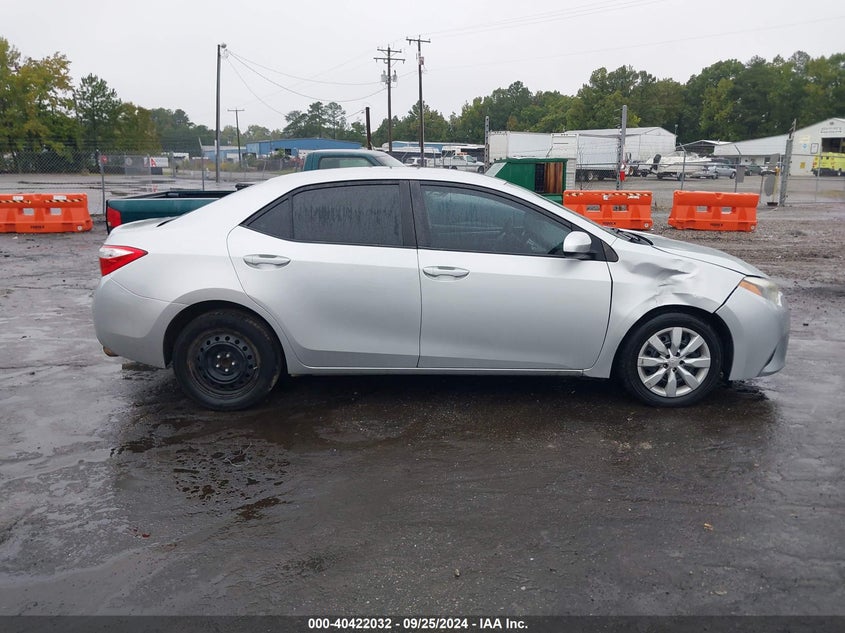 2014 TOYOTA COROLLA LE - 2T1BURHE0EC077059