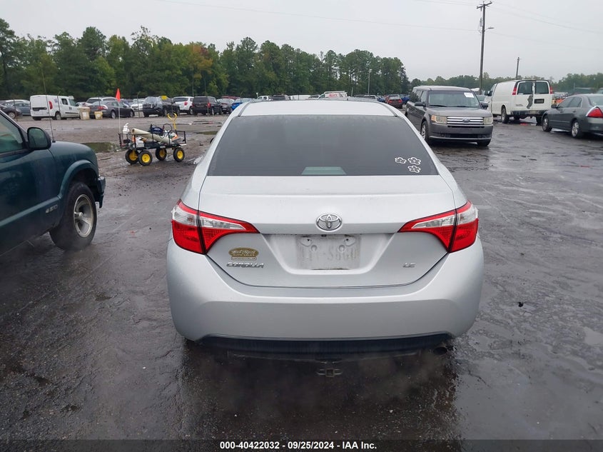 2014 TOYOTA COROLLA LE - 2T1BURHE0EC077059