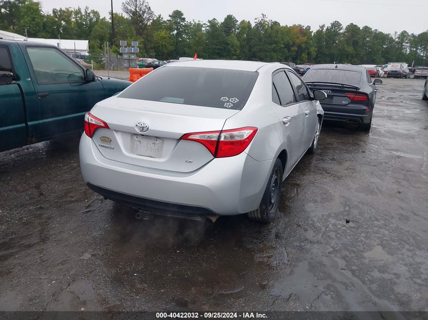 2014 TOYOTA COROLLA LE - 2T1BURHE0EC077059