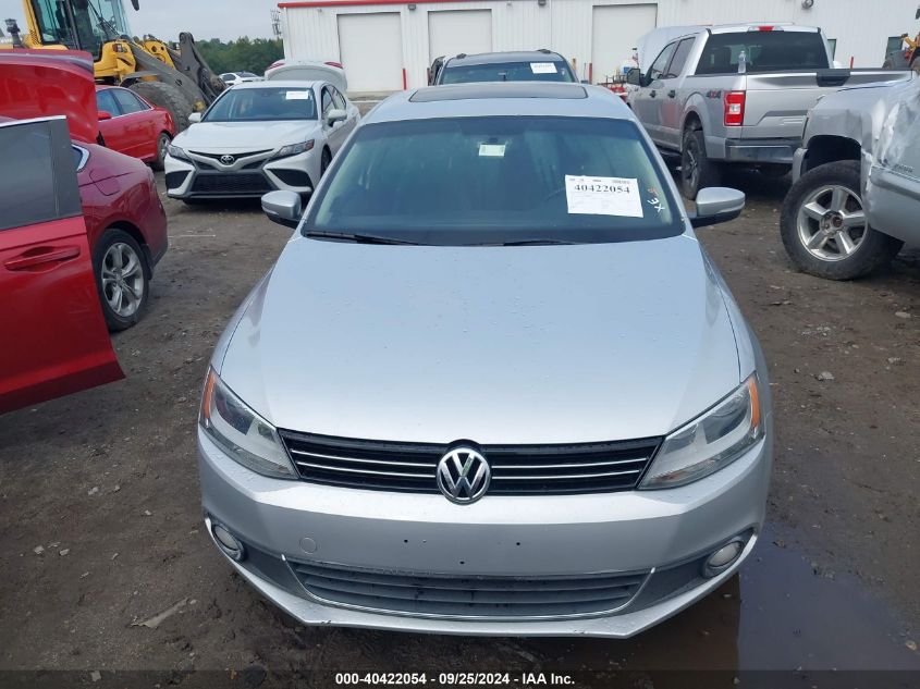 3VWLX7AJ8CM304765 2012 Volkswagen Jetta 2.5L Sel