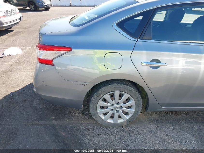 2014 Nissan Sentra Sv VIN: 3N1AB7AP3EY255809 Lot: 40422055