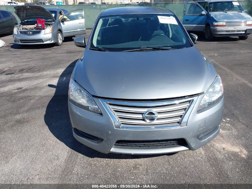 2014 Nissan Sentra Sv VIN: 3N1AB7AP3EY255809 Lot: 40422055