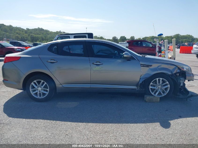 2013 Kia Optima Lx VIN: 5XXGM4A79DG178791 Lot: 40422064