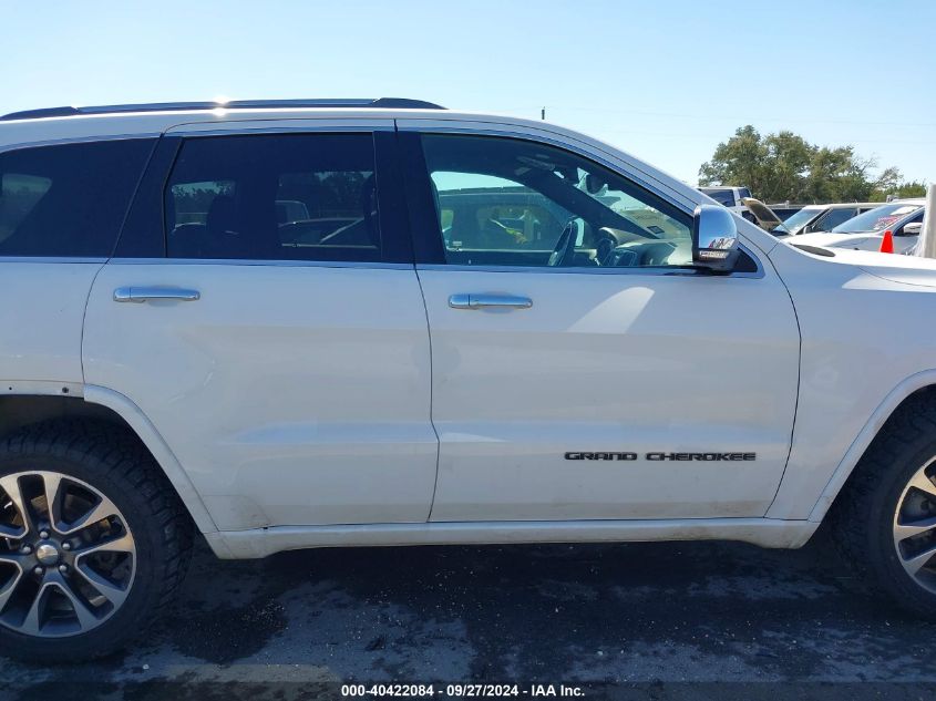 2017 Jeep Grand Cherokee Overland 4X2 VIN: 1C4RJECG0HC804447 Lot: 40422084