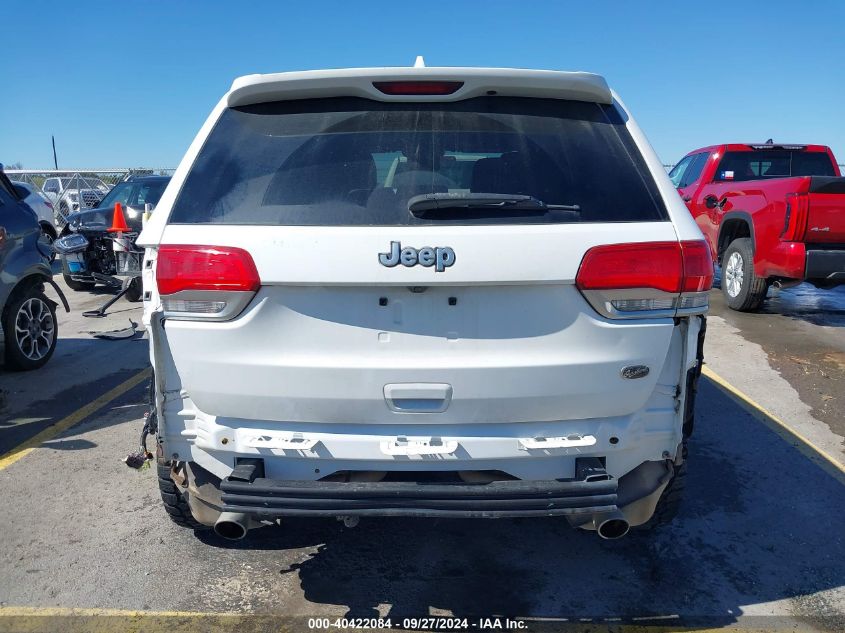 2017 Jeep Grand Cherokee Overland 4X2 VIN: 1C4RJECG0HC804447 Lot: 40422084