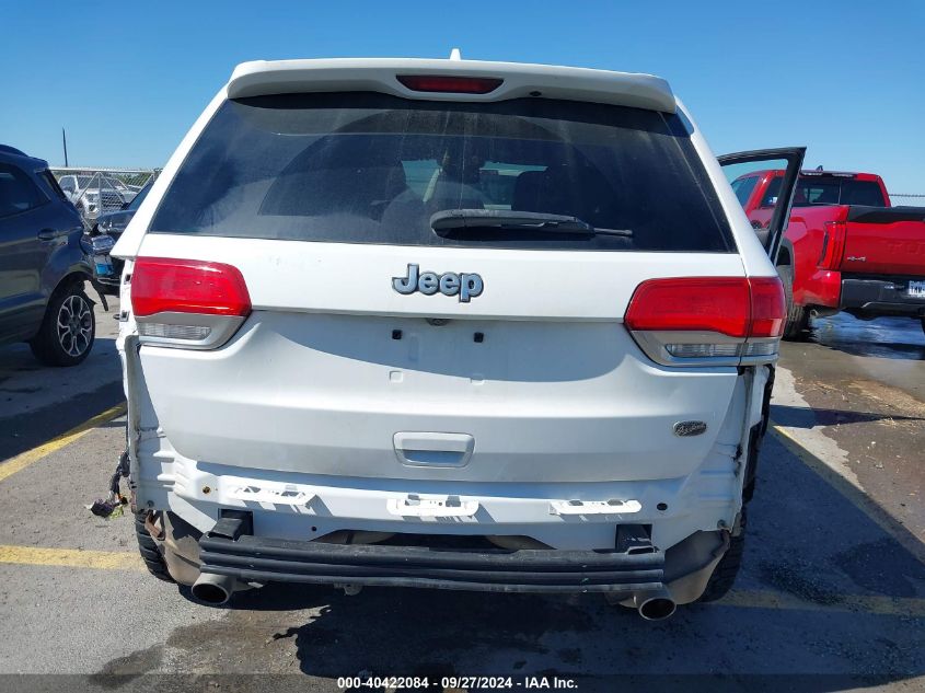 2017 Jeep Grand Cherokee Overland 4X2 VIN: 1C4RJECG0HC804447 Lot: 40422084