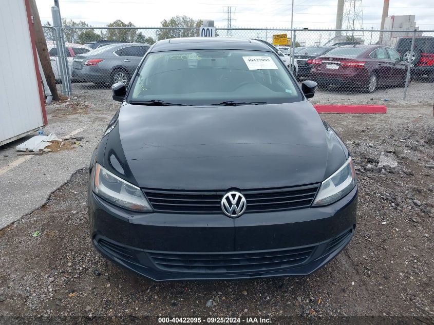 3VWDX7AJ1CM362317 2012 Volkswagen Jetta 2.5L Se