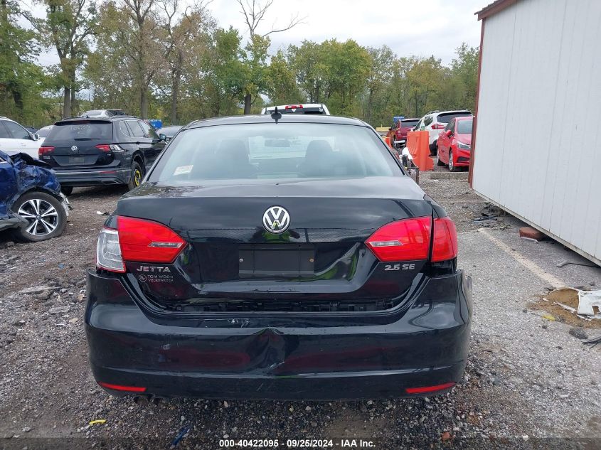 3VWDX7AJ1CM362317 2012 Volkswagen Jetta 2.5L Se